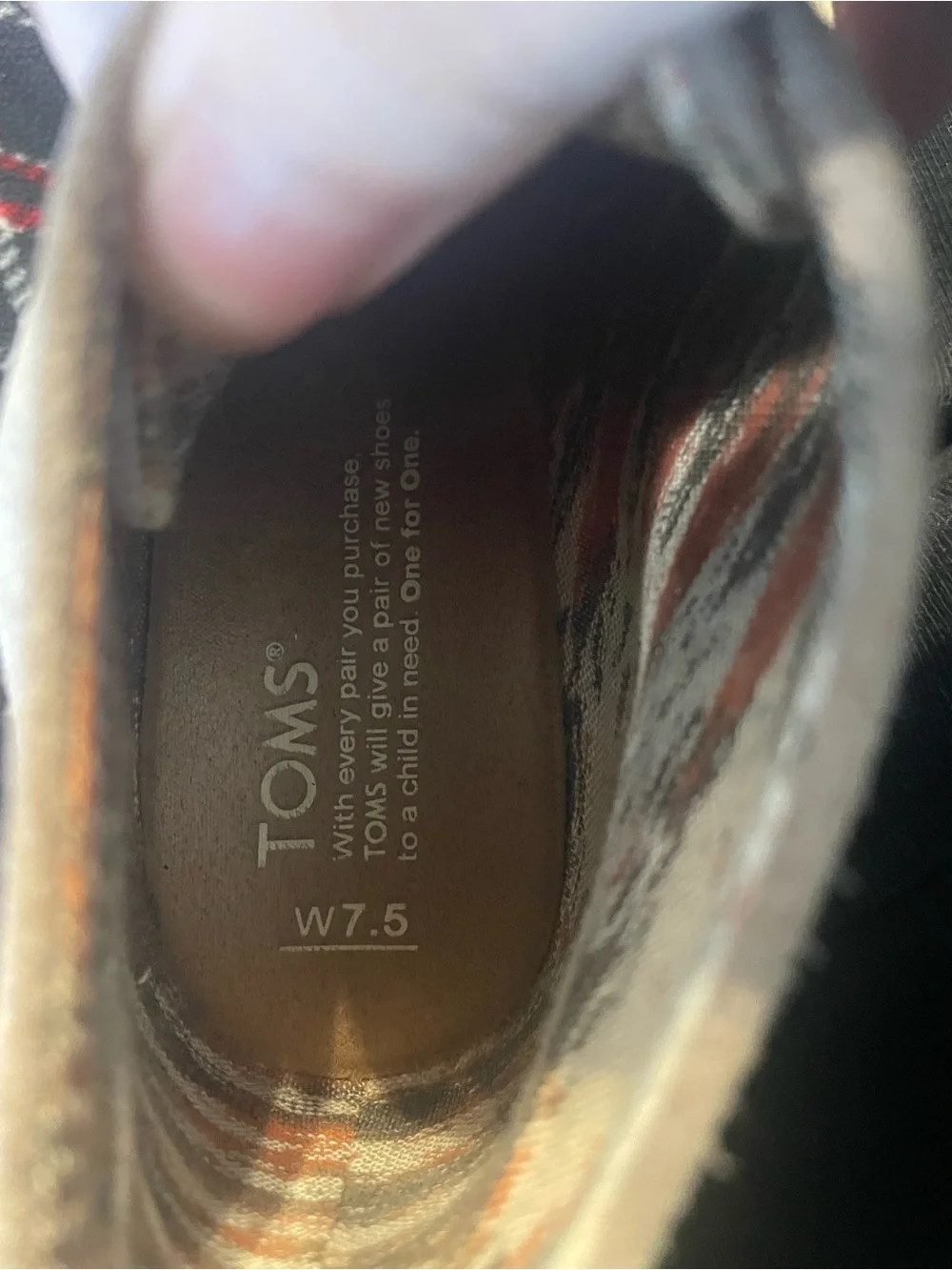 Toms wedge ankle